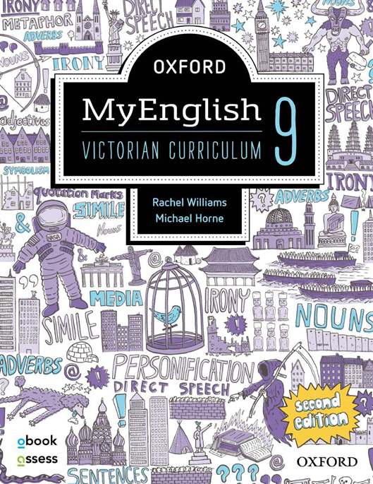 Oxford MyEnglish 9 VIC Student book + obook assess Oxford MyEnglish 9 VIC Student book + obook assess