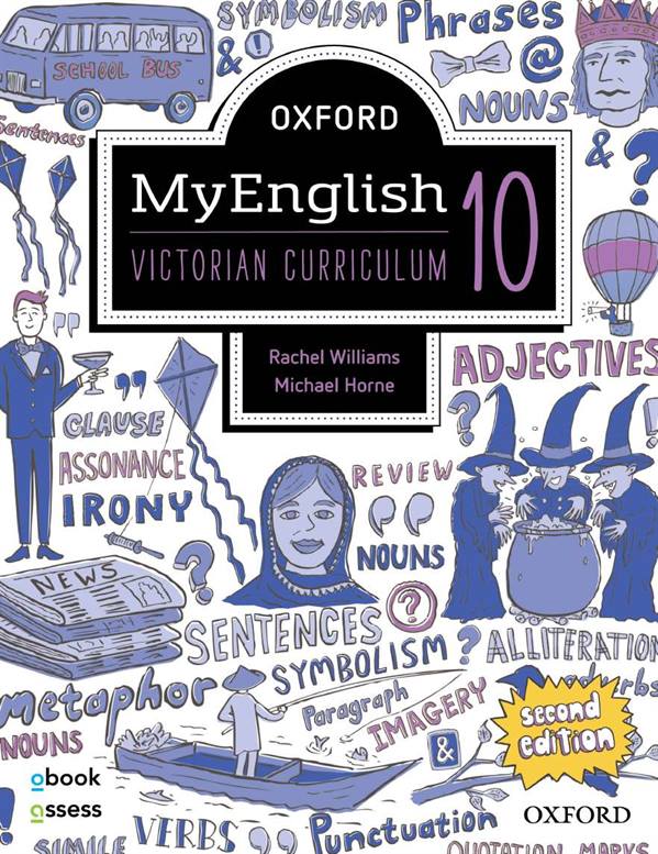 Picture of Oxford MyEnglish 10 VIC Student book + obook assess