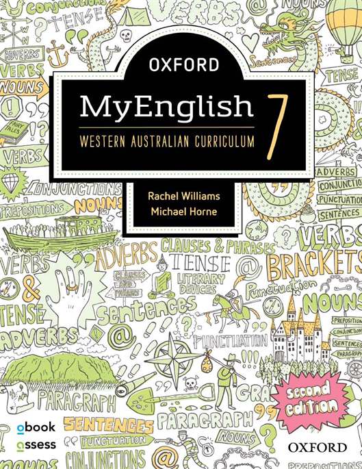 Oxford MyEnglish 7 WA Student book + obook assess