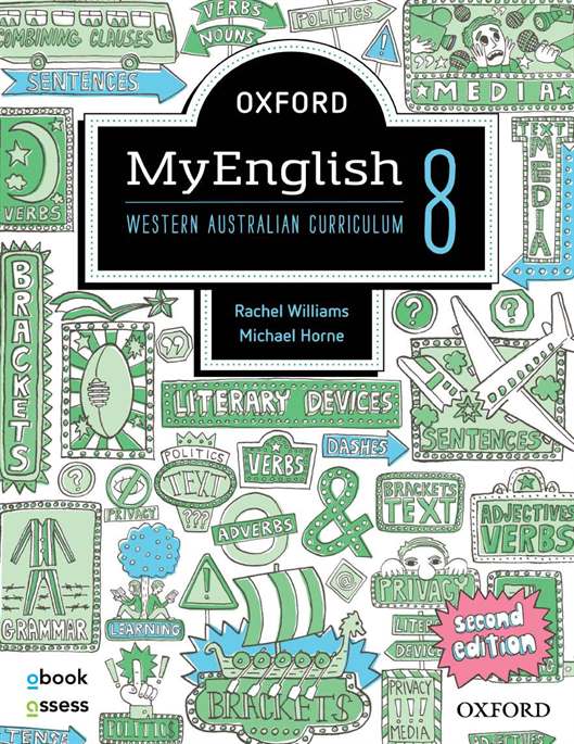 Oxford MyEnglish 8 WA Student book + obook assess