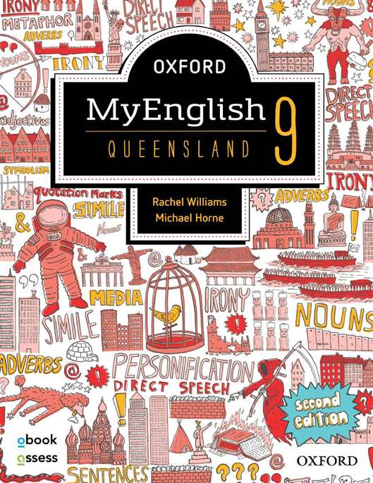 Picture of Oxford MyEnglish 9 QLD Student book + obook assess