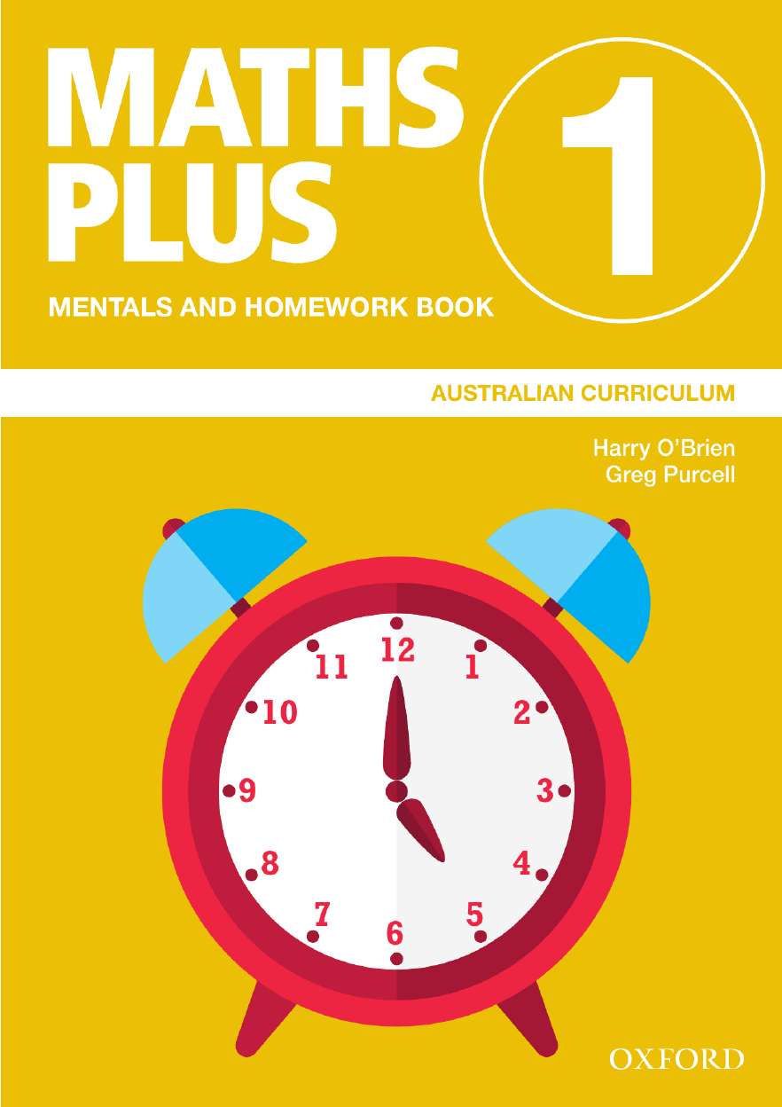 Maths Plus Australian Curriculum Mentals and Homework Book 1, 2020