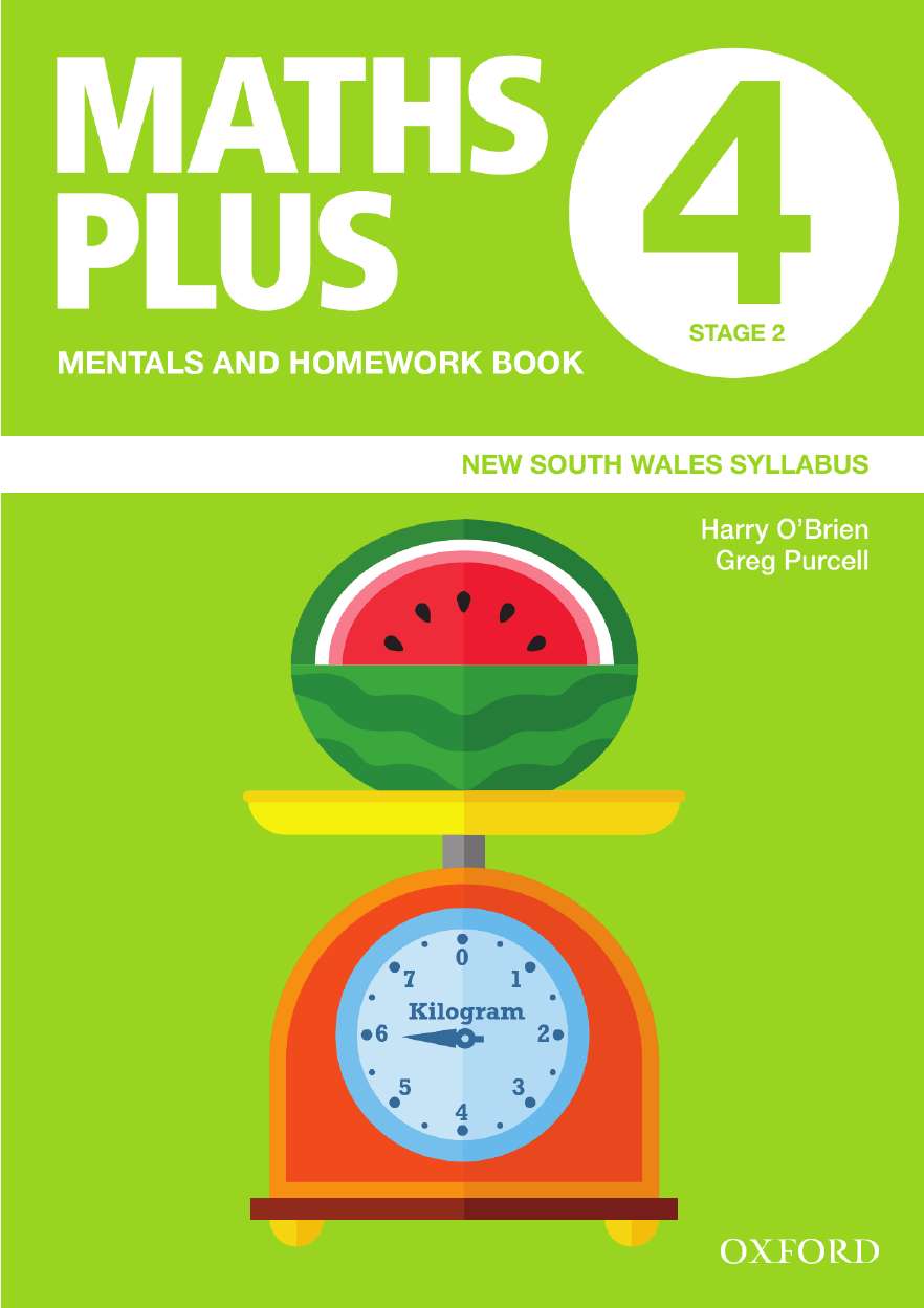 Maths Plus NSW Syllabus Mentals and Homework Book 4, 2020