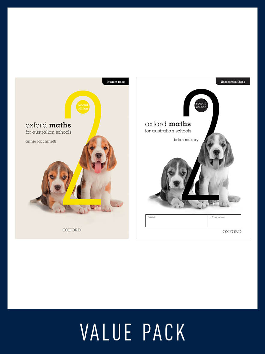 Oxford Maths for Australian Schools Student and Assessment Book Yr 2 Value Pack Oxford Maths for Australian Schools Student and Assessment Book Yr 2 Value Pack