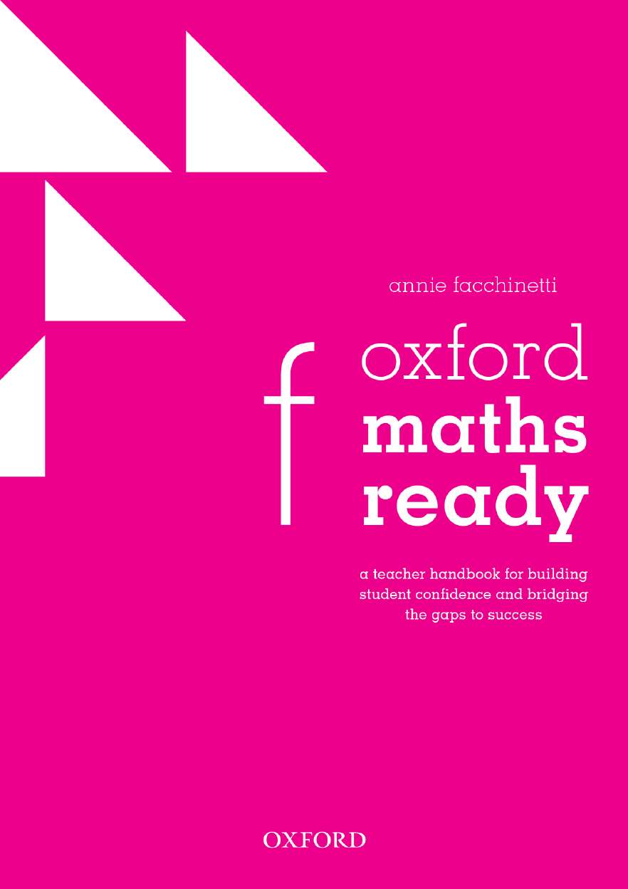 Oxford Maths Ready Teacher Handbook Year F