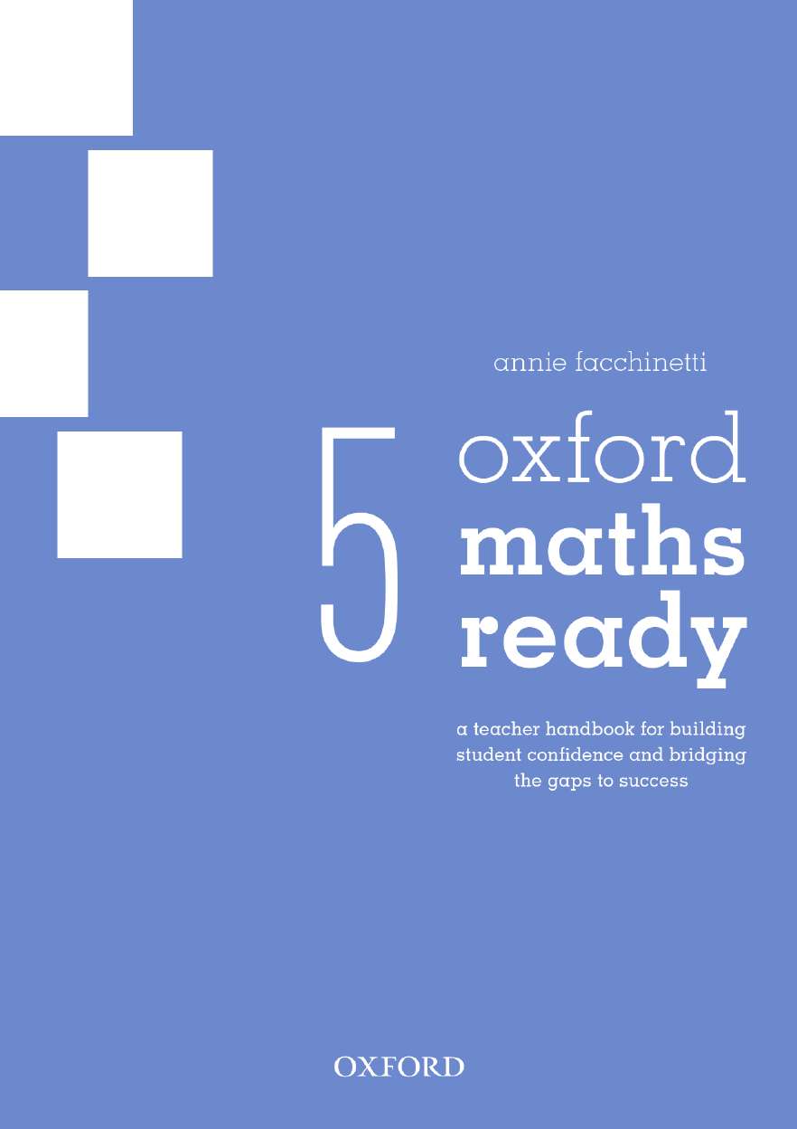 Oxford Maths Ready Teacher Handbook Year 5 Oxford Maths Ready Teacher Handbook Year 5