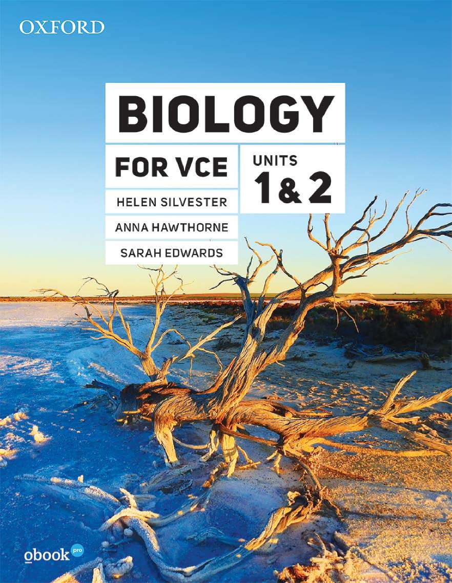 Biology for VCE Units 1&2 Student Book+obook pro