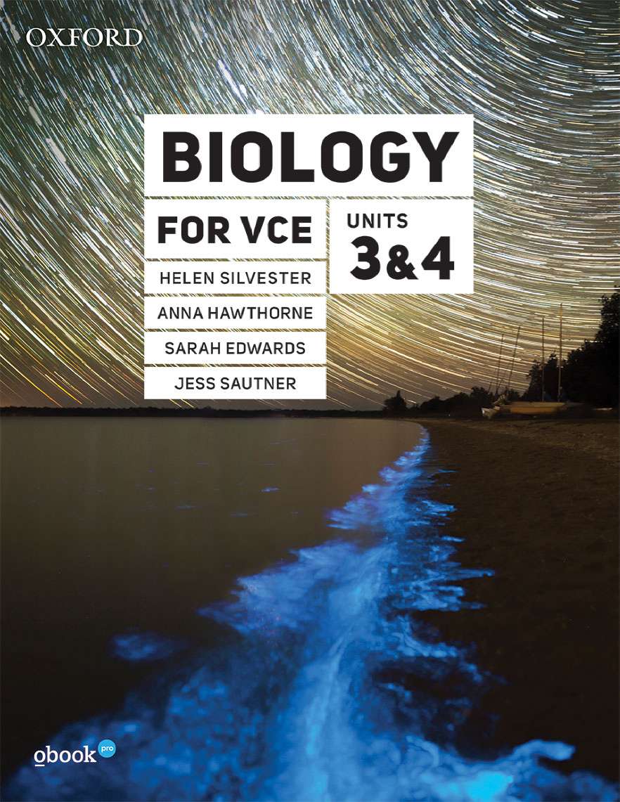 Biology for VCE Units 3 & 4 Student Book+obook pro Biology for VCE Units 3 & 4 Student Book+obook pro