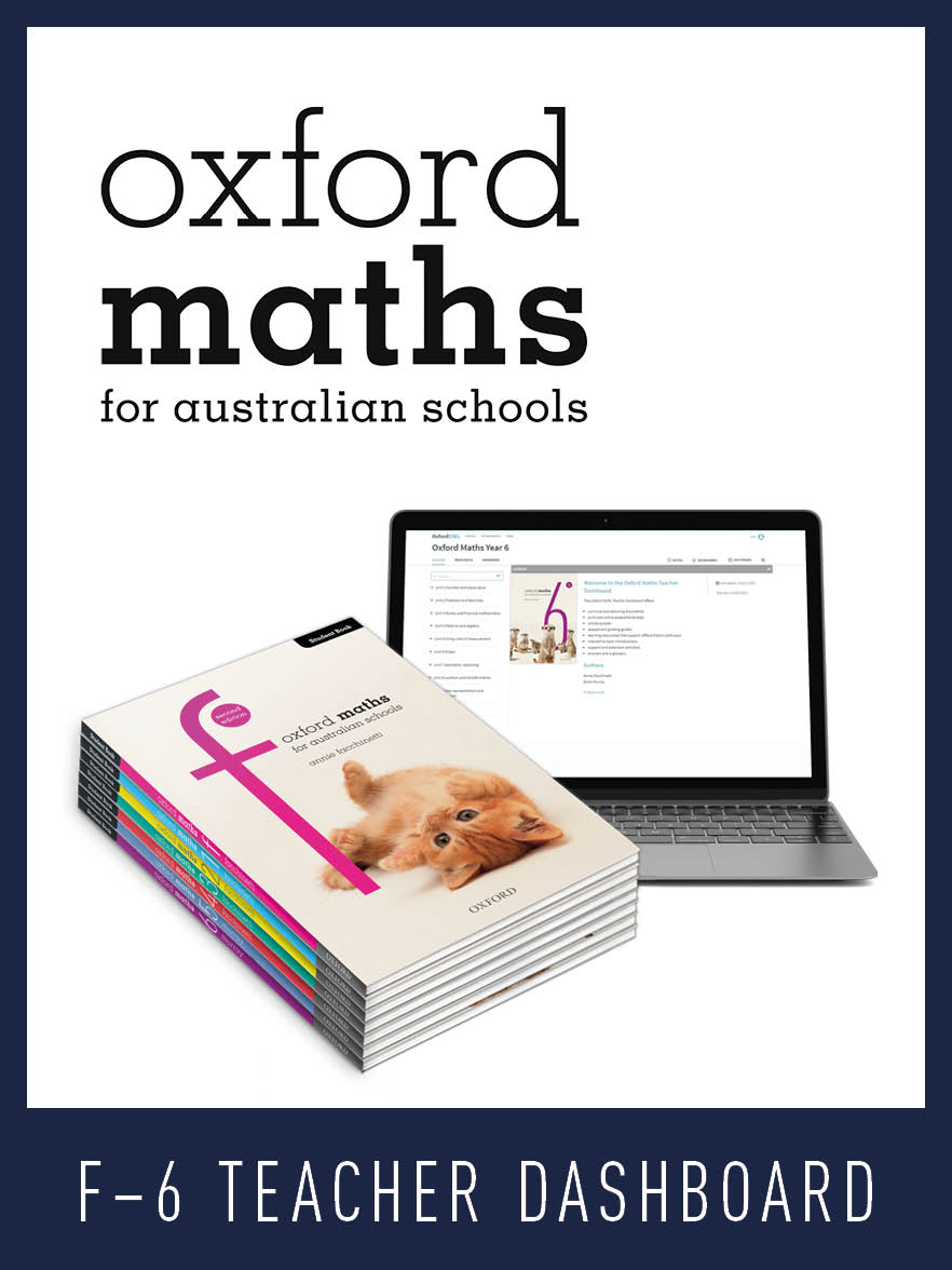 Oxford Maths Teacher Dashboard F-6 Individual Purchase