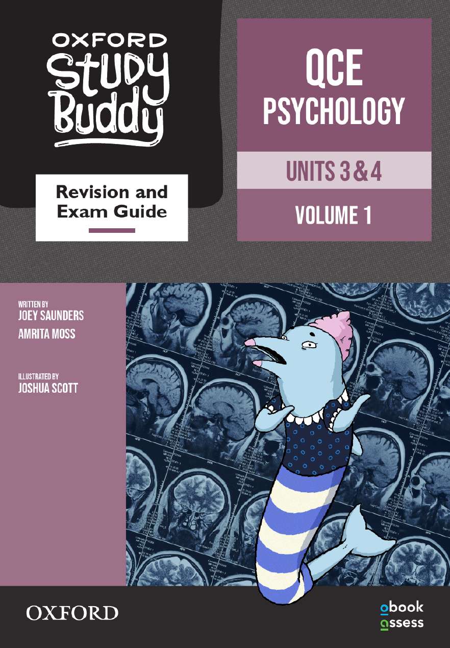 Picture of Oxford Study Buddy QCE Psychology Units 3&4 Revision and exam guide