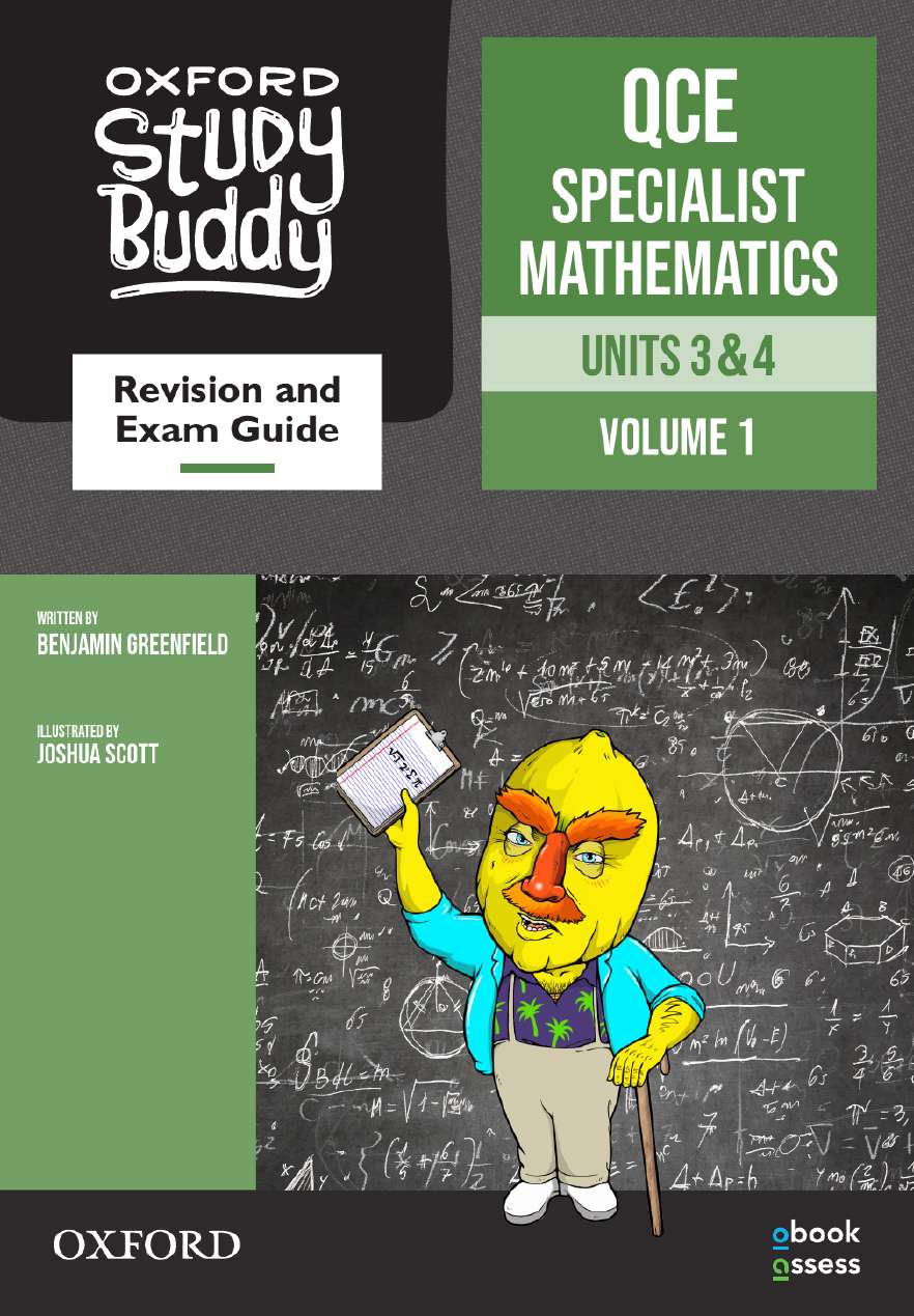 Oxford Study Buddy QCE Specialist Mathematics Units 3&4 Revision and exam guide