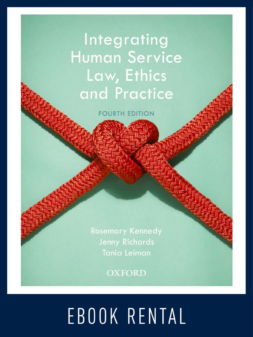 Integrating Human Service Law, Ethics and Practice eBook