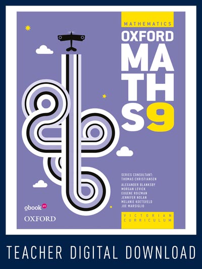 Oxford Maths 9 Teacher obook pro (Option 1: SB access)