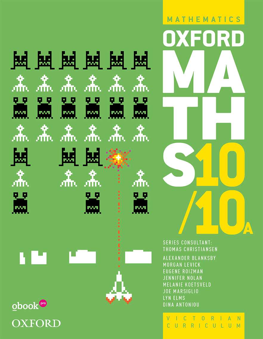 Oxford Maths 10/10A Student Book+Student obook pro Oxford Maths 10/10A Student Book+Student obook pro