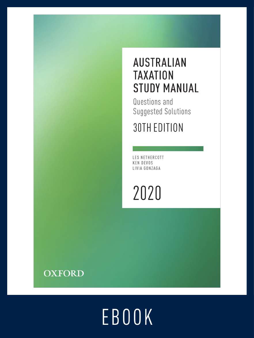 Australian Taxation Study Manual 2020 eBook
