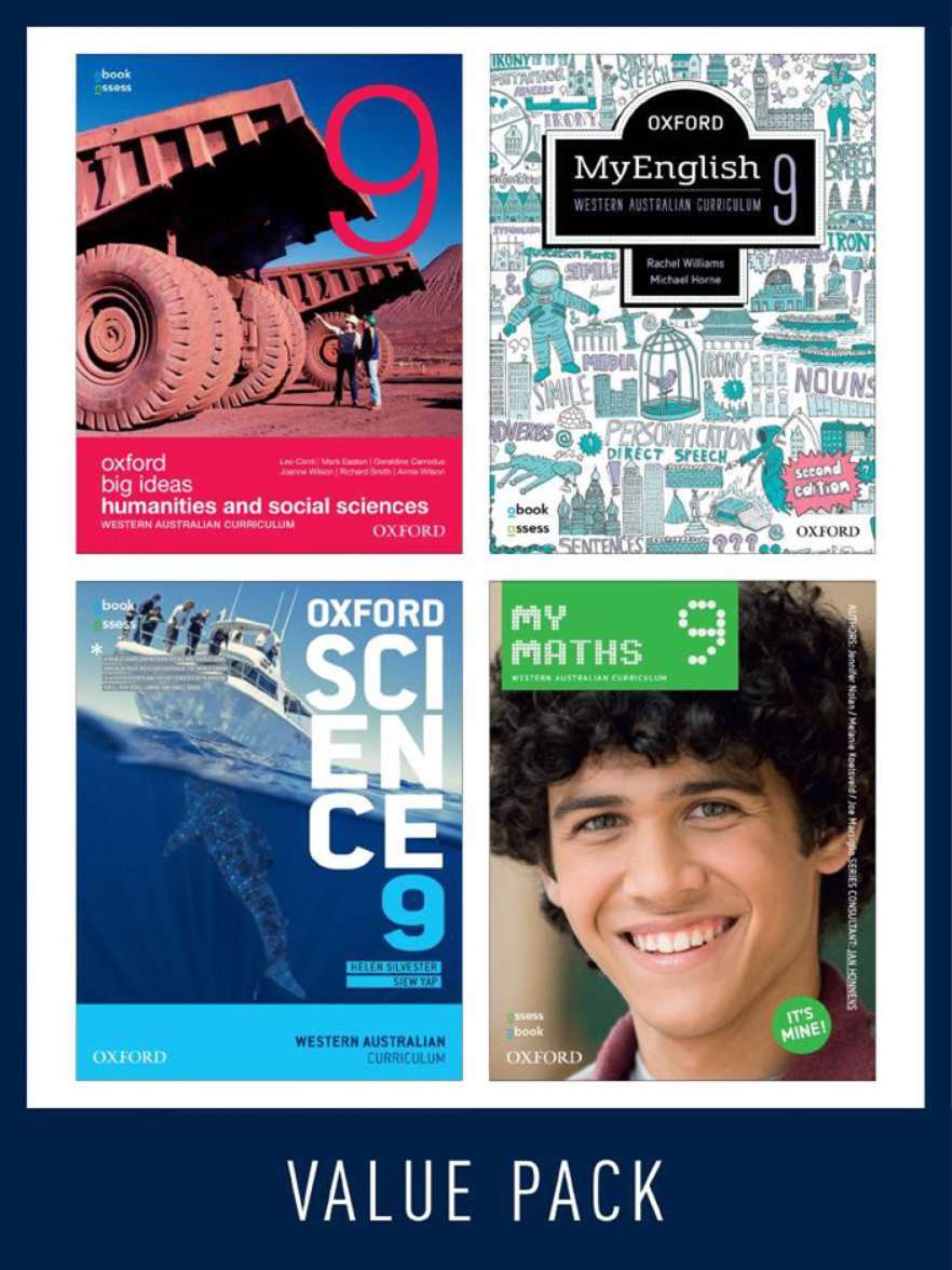 Oxford Value Pack Western Australian Curriculum Year 9 2021 (print+digital) Oxford Value Pack Western Australian Curriculum Year 9 2021 (print+digital)