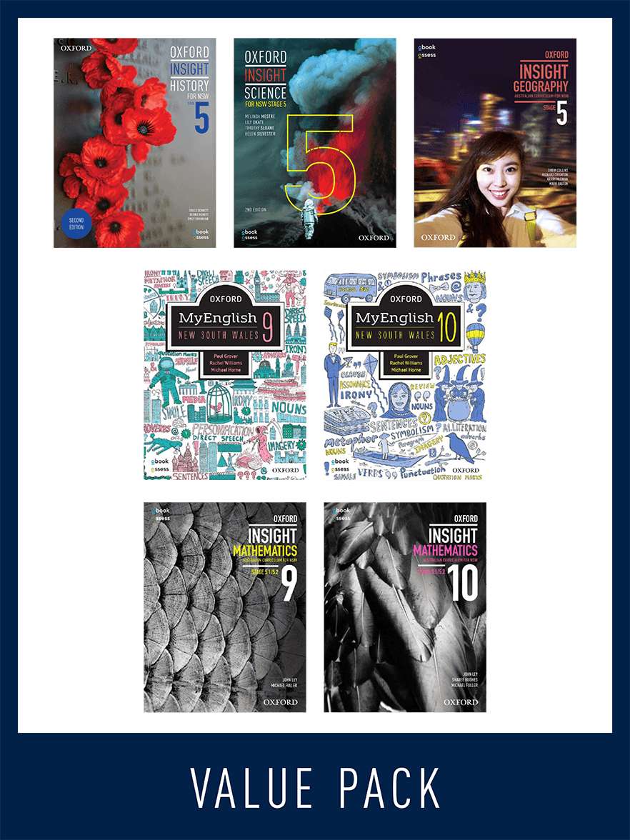 Oxford Value Pack NSW Curriculum Stage 5.1 2021 edition (print+digital) Oxford Value Pack NSW Curriculum Stage 5.1 2021 edition (print+digital)