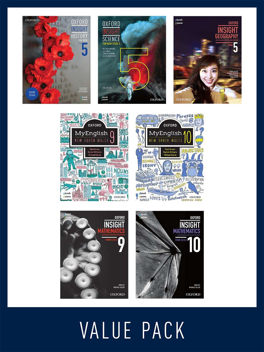 Oxford Value Pack NSW Curriculum Stage 5.2 2021 edition (print+digital) Oxford Value Pack NSW Curriculum Stage 5.2 2021 edition (print+digital)