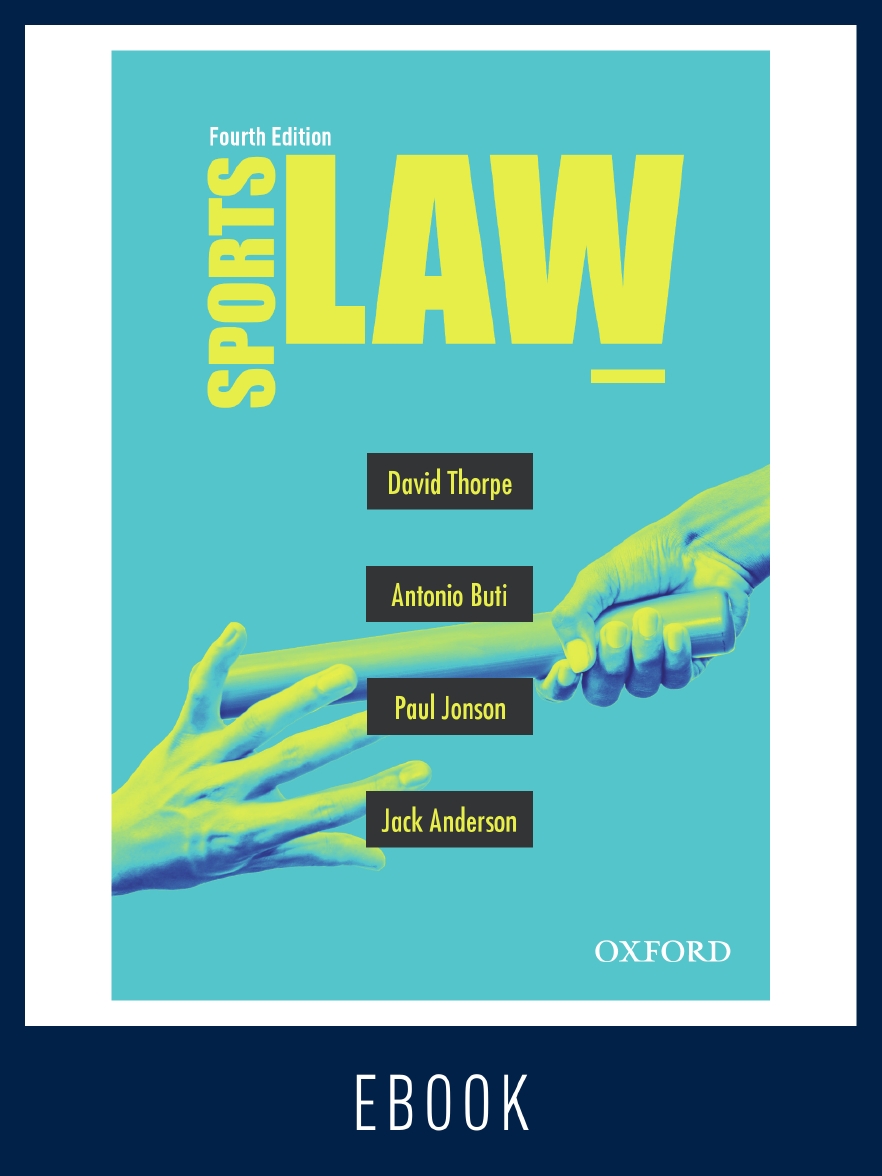 Sports Law eBook Sports Law eBook