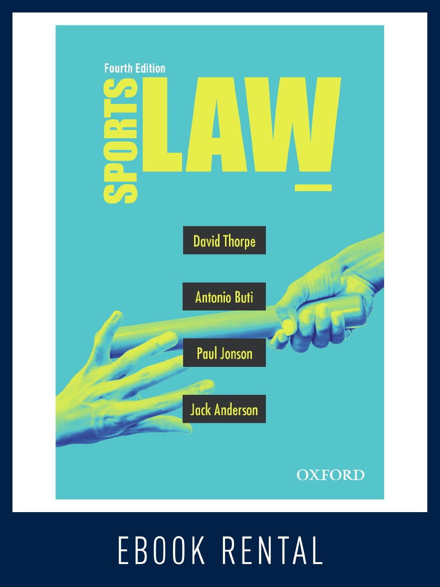 Sports Law eBook