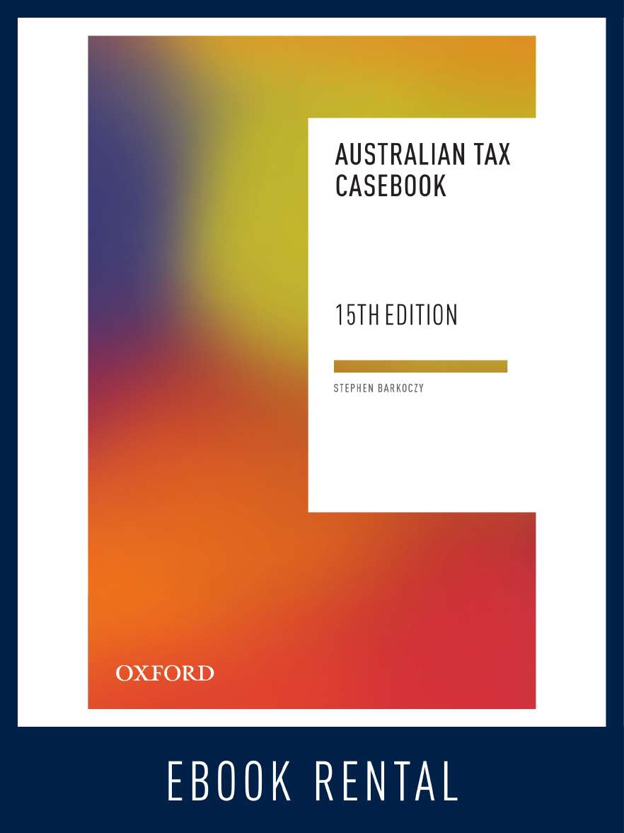 Australian Tax Casebook eBook Australian Tax Casebook eBook