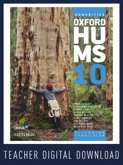 Oxford Humanities 10 Teacher obook pro (Option 1: SB access)