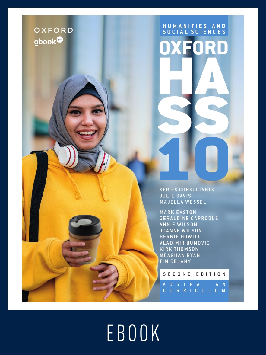Oxford Humanities and Social Sciences 10 Student obook pro (1y student licence)