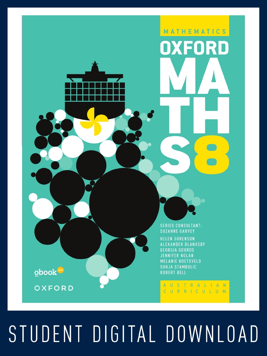 Oxford Maths 8 Student obook pro (1yr student licence)