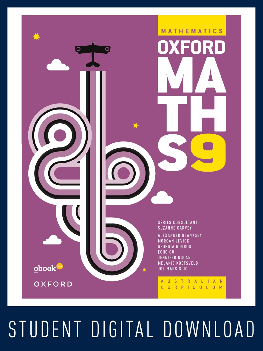 Oxford Maths 9 Student obook pro (1yr student licence)