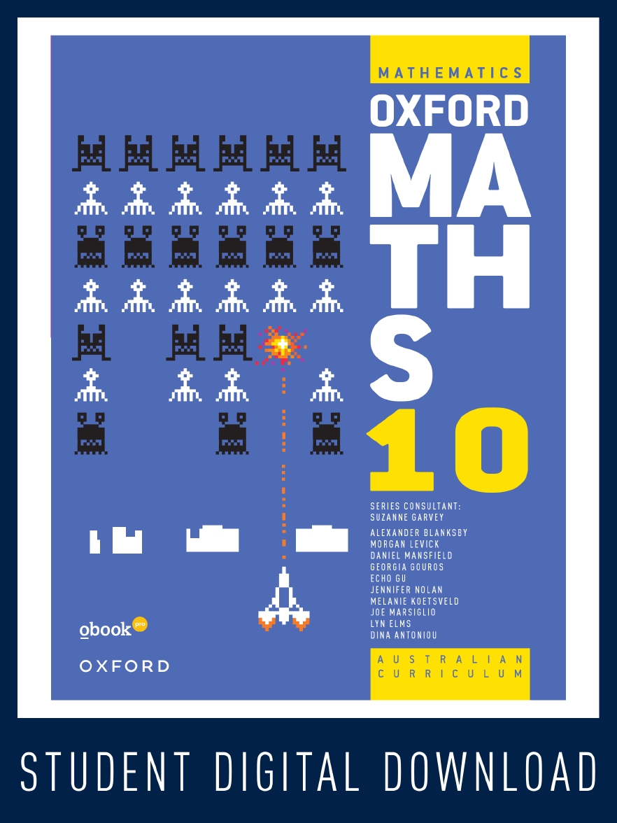Oxford Maths 10 Student obook pro (1yr student licence)