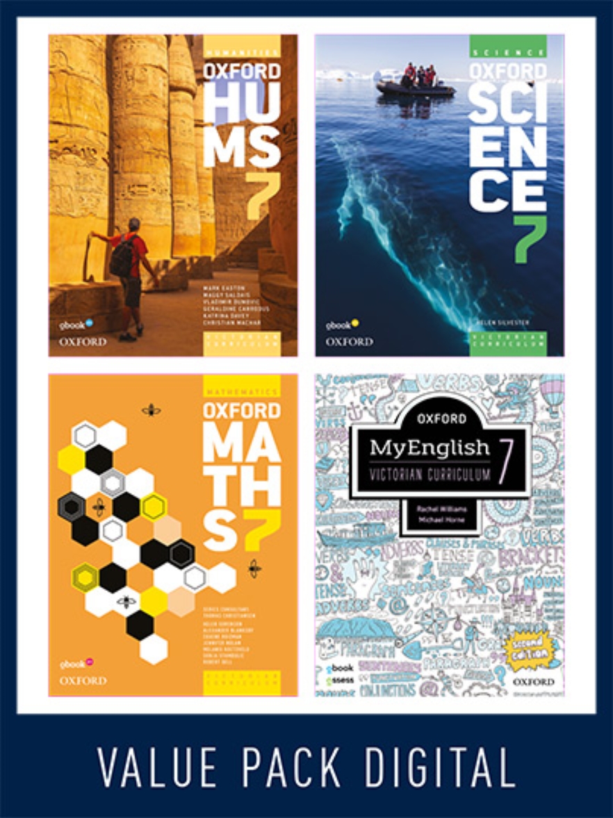 Oxford Value Pack Year 7 2022 edition (digital) Oxford Value Pack Year 7 2022 edition (digital)