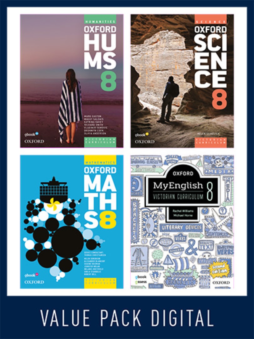 Oxford Value Pack Year 8 2022 edition (digital) Oxford Value Pack Year 8 2022 edition (digital)
