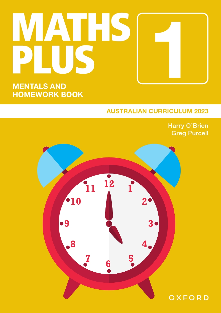 Maths Plus Australian Curriculum Mentals and Homework Book 1, 2023