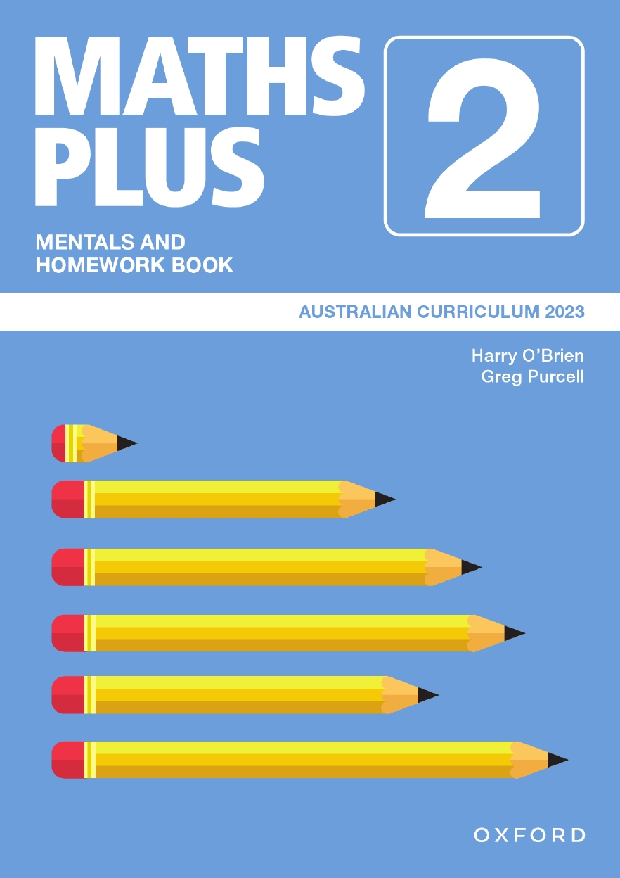 Maths Plus Australian Curriculum Mentals and Homework Book 2, 2023