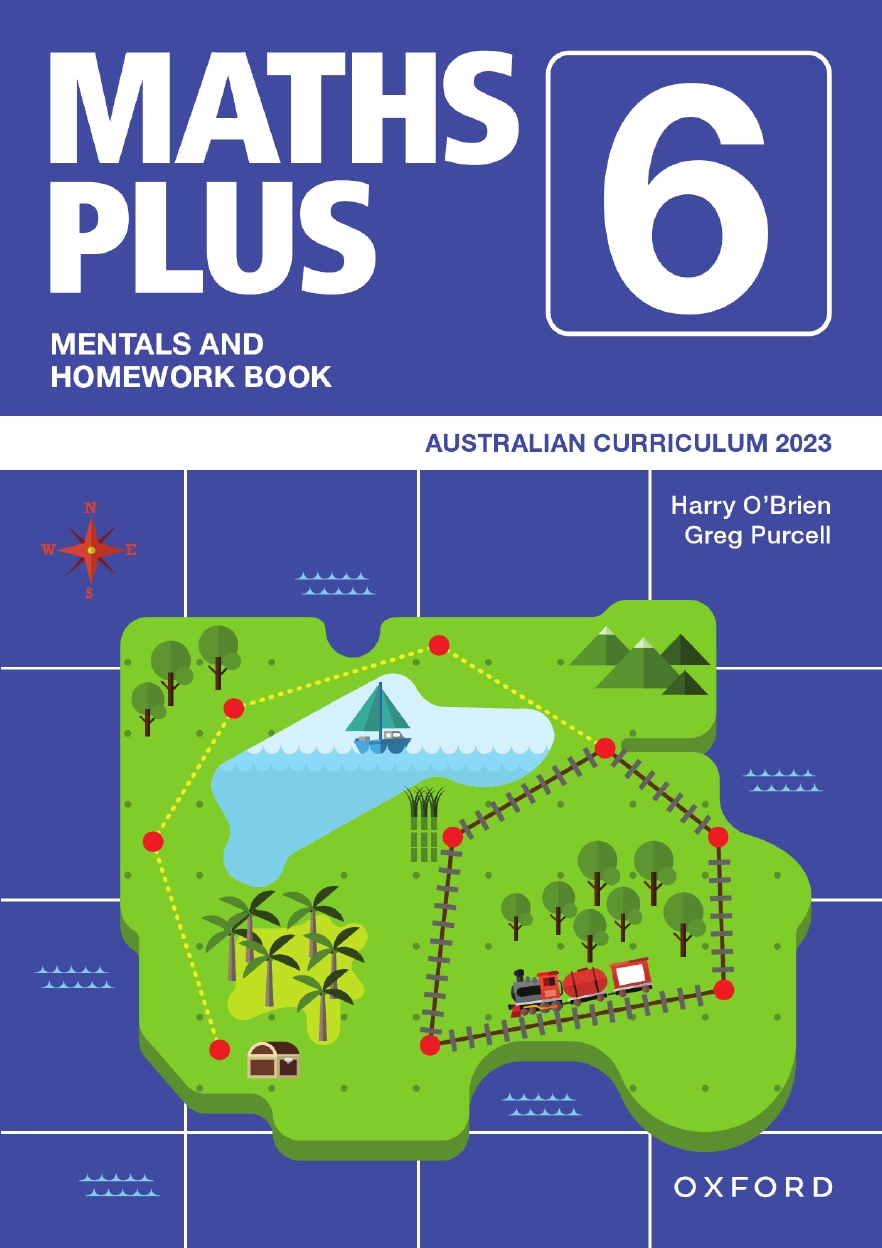 Maths Plus Australian Curriculum Mentals and Homework Book 6, 2023