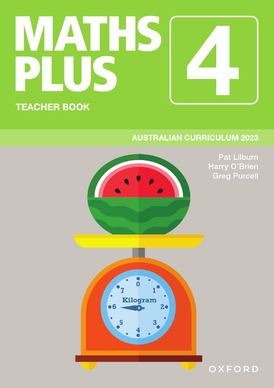 Maths Plus Australian Curriculum Teacher Book 4, 2020