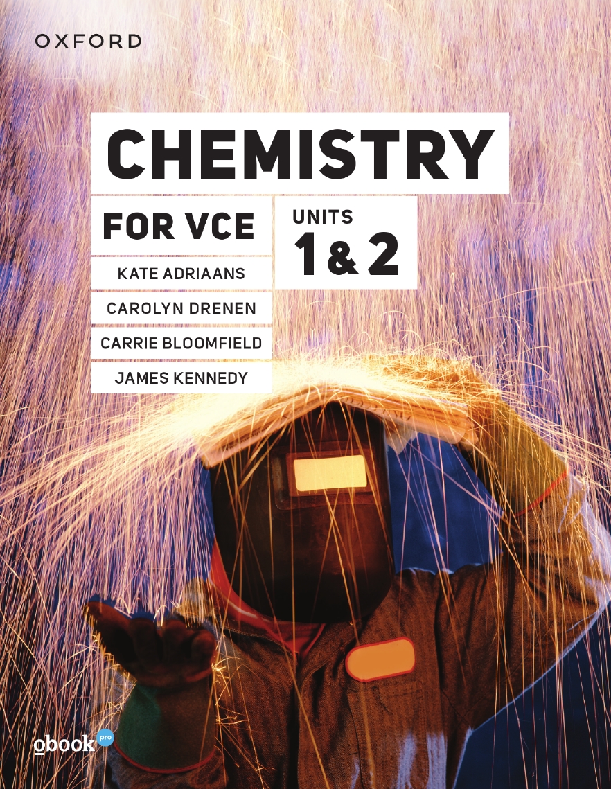 Chemistry for VCE Units 1 & 2 Student Book+obook pro