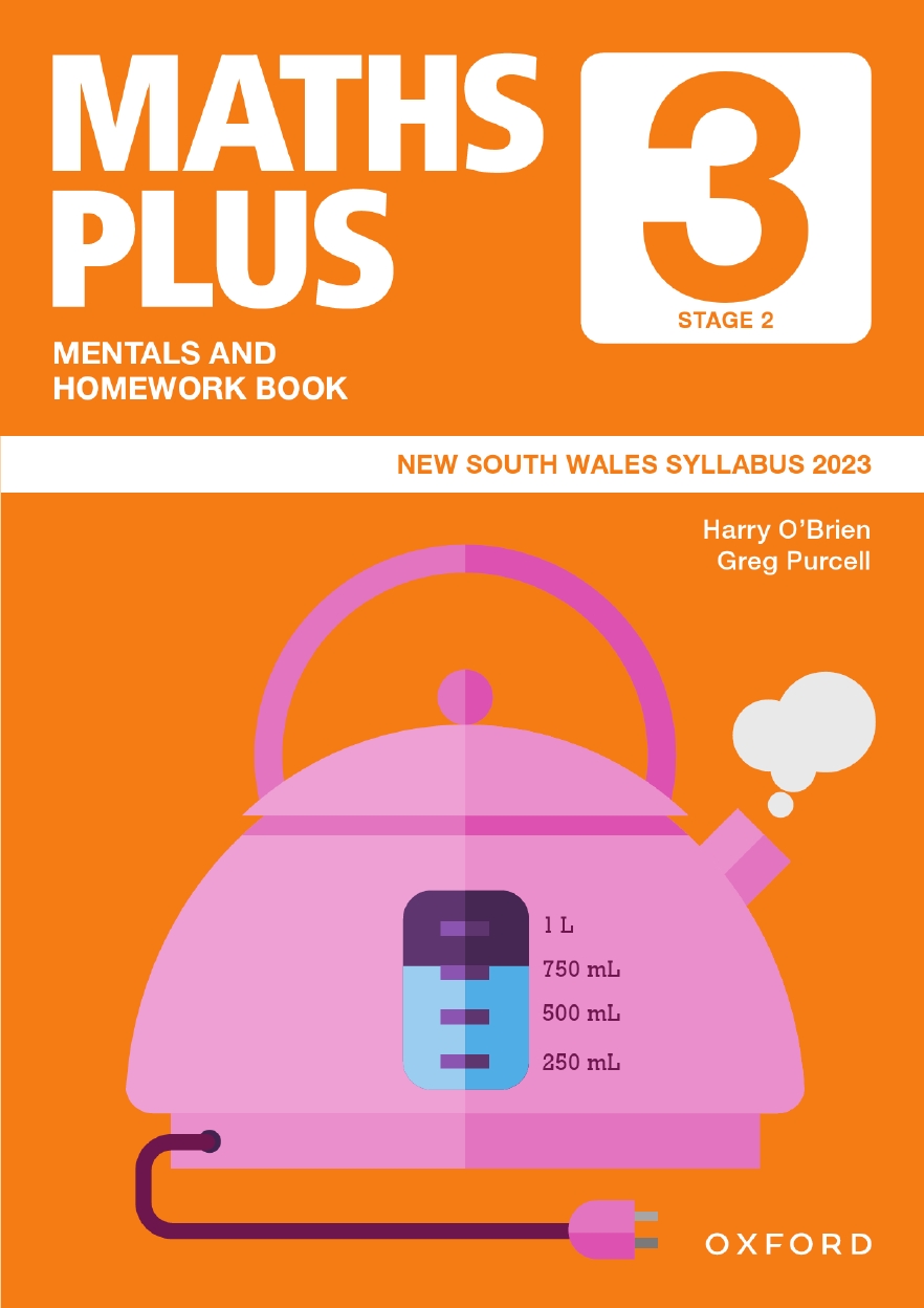 Maths Plus NSW Syllabus Mentals and Homework Book 3, 2020