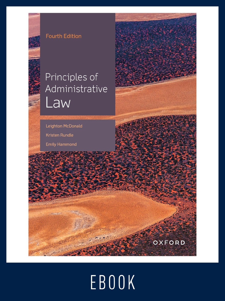 Principles of Administrative Law eBook