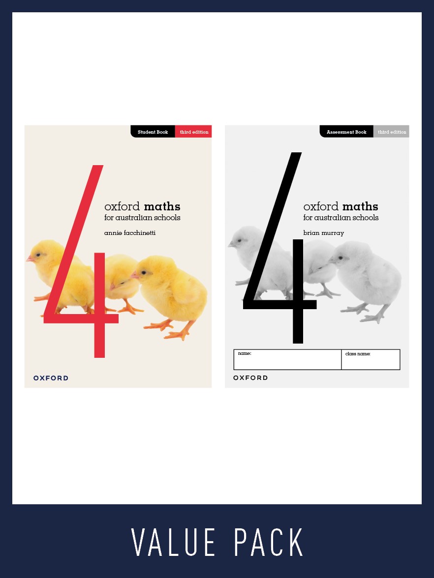 Oxford Maths for Australian Schools Year 4 Value Pack