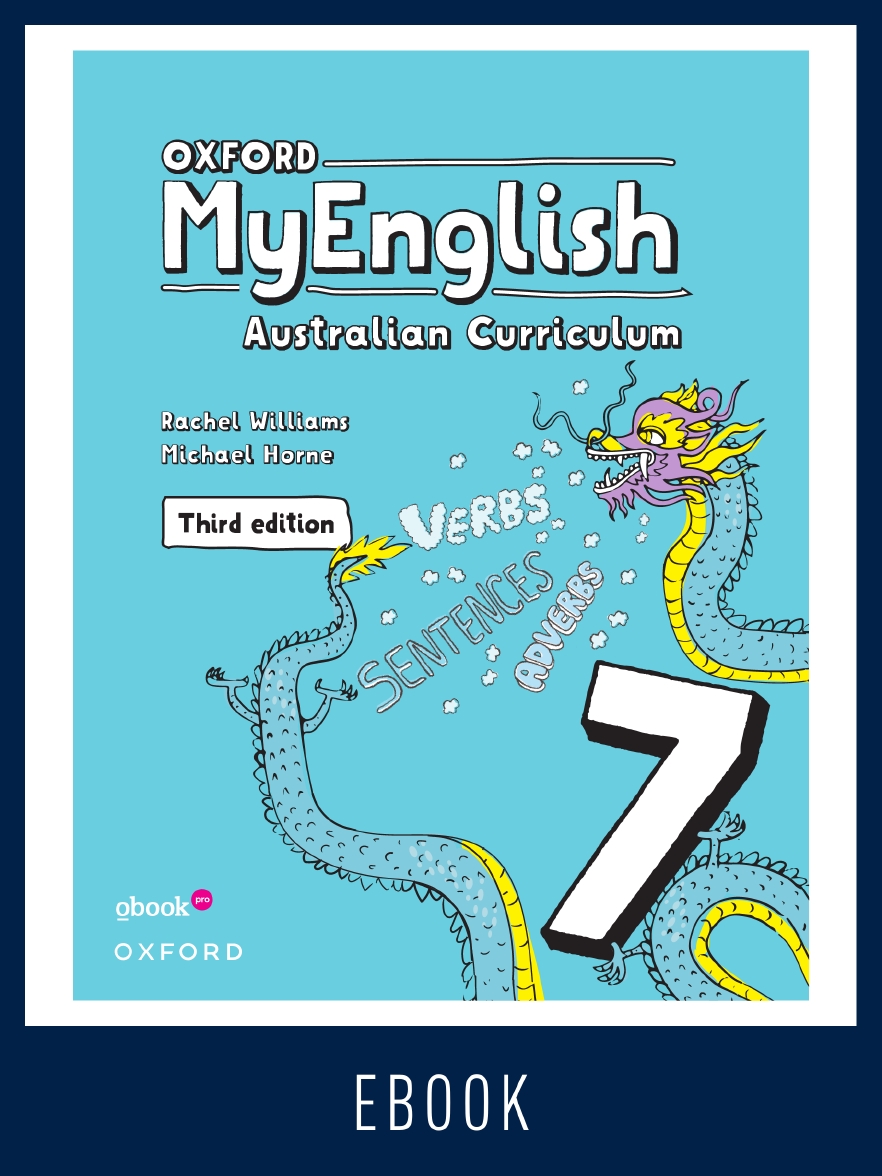 Oxford MyEnglish 7 Student obook pro (1yr student licence)