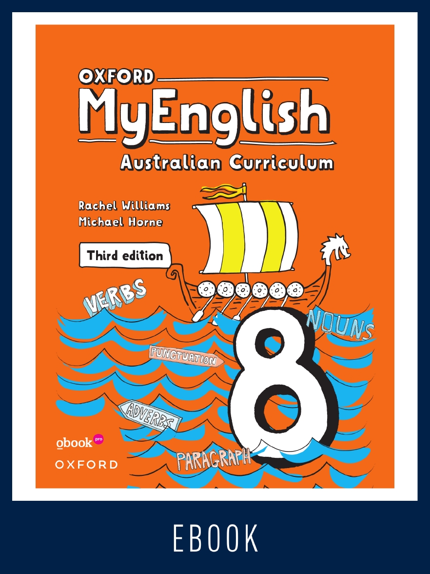 Oxford MyEnglish 8 Student obook pro (1yr student licence)