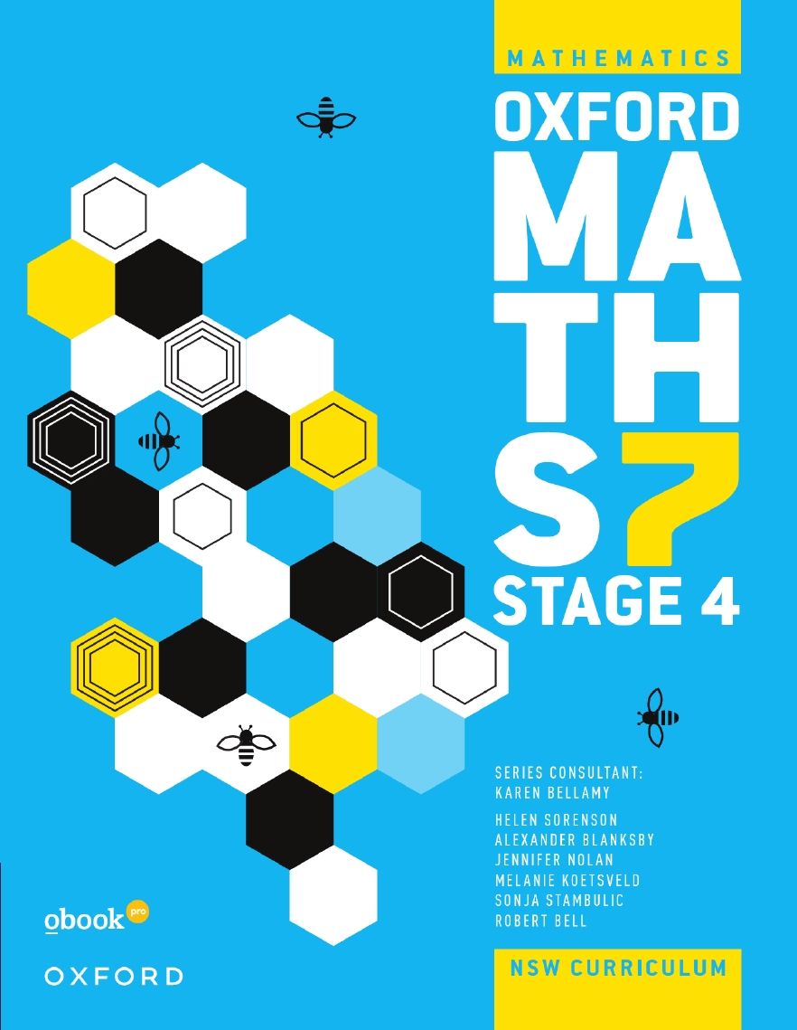 Oxford Maths 7 Stage 4 Student Book+obook pro