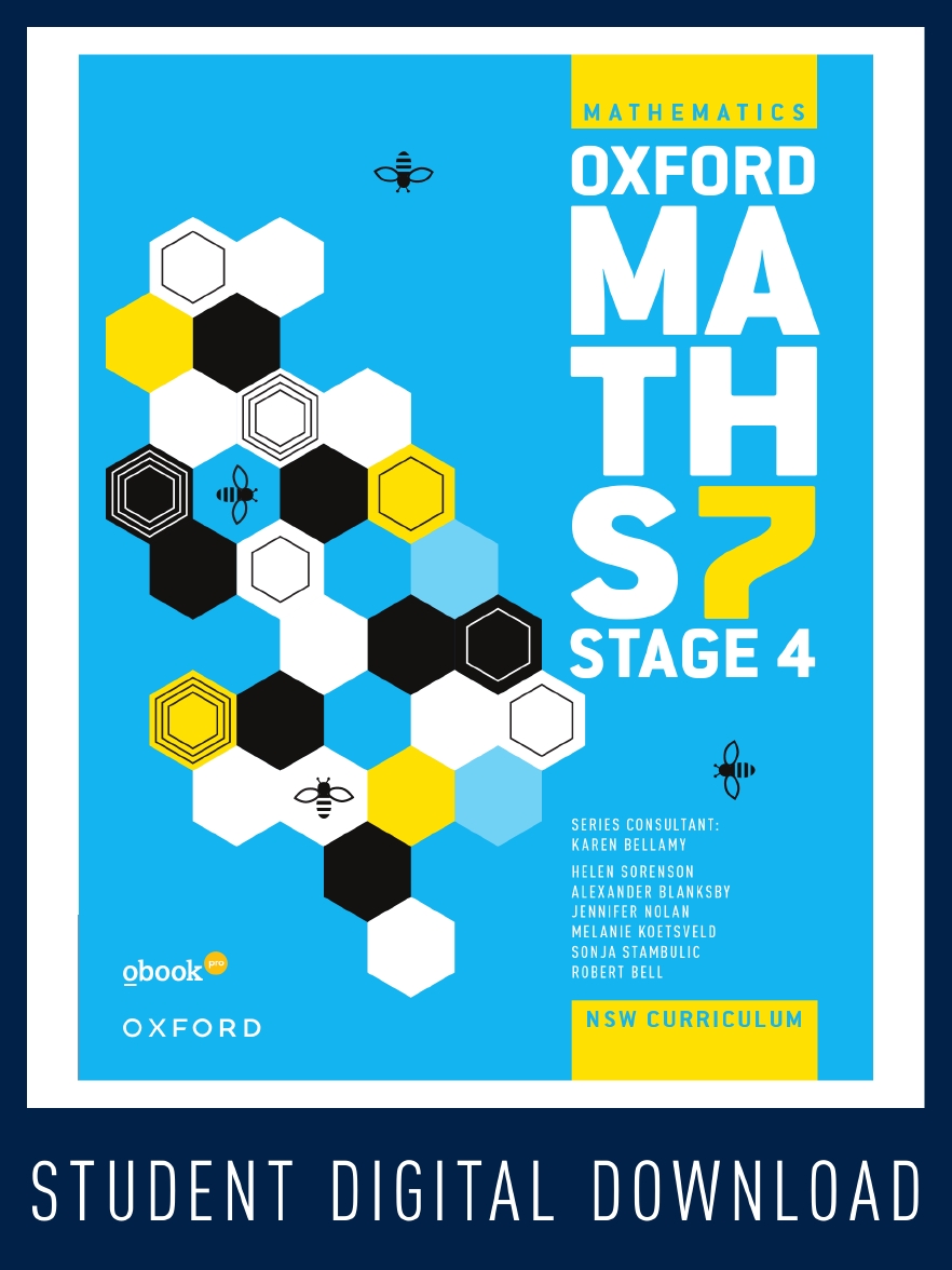Oxford Maths 7 Stage 4 Student obook pro (1yr student licence)