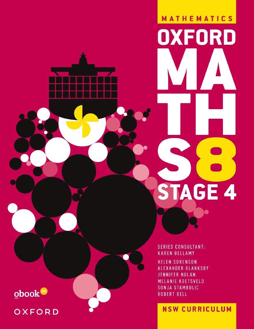 Oxford Maths 8 Stage 4 Student Book+obook pro