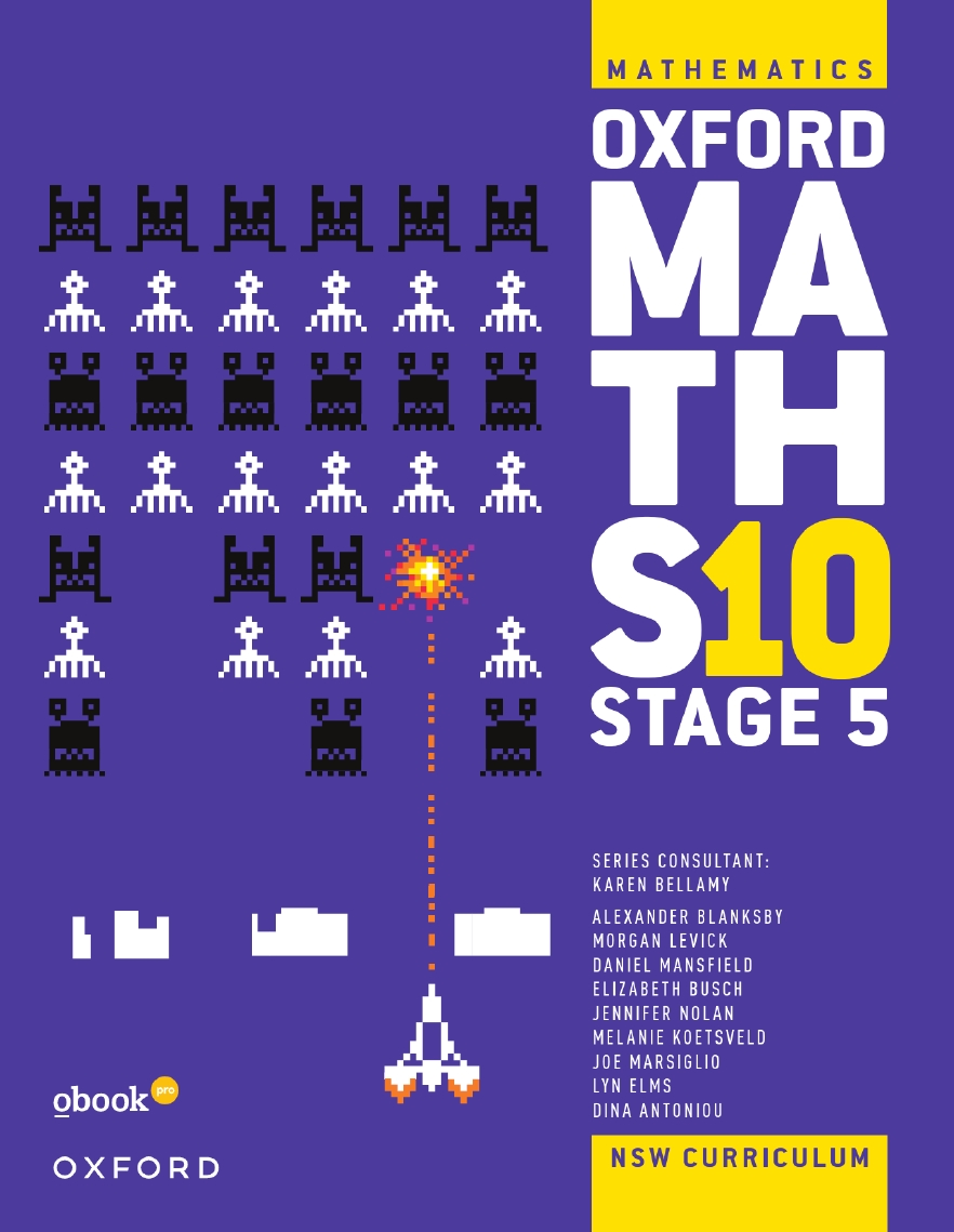 Oxford Maths 10 Stage 5 Student Book+obook pro
