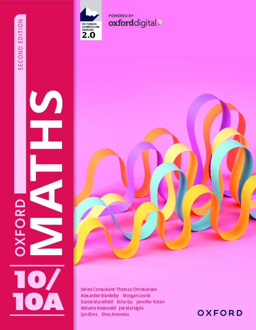 Oxford Maths 10/10A Student Book+obook pro