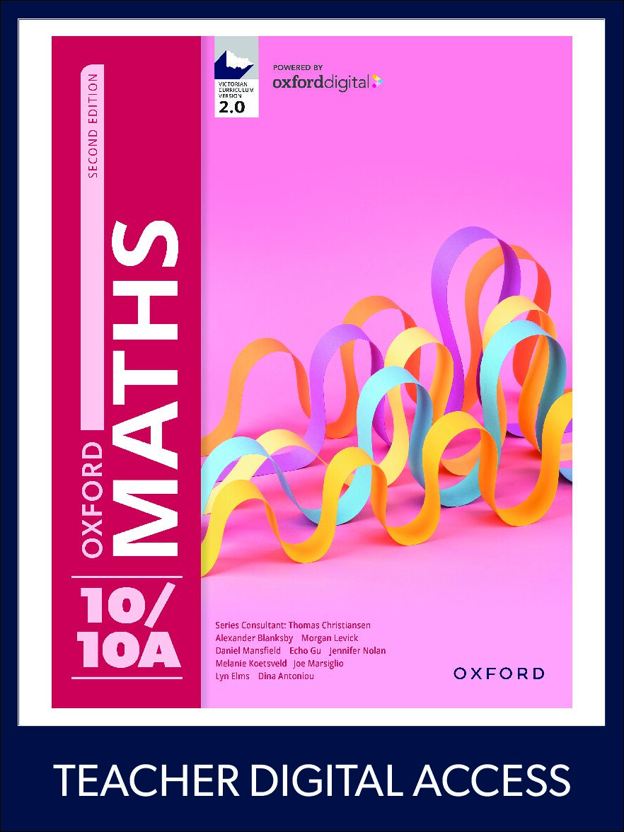 Oxford Maths 10/10A Teacher obook pro (1yr licence)