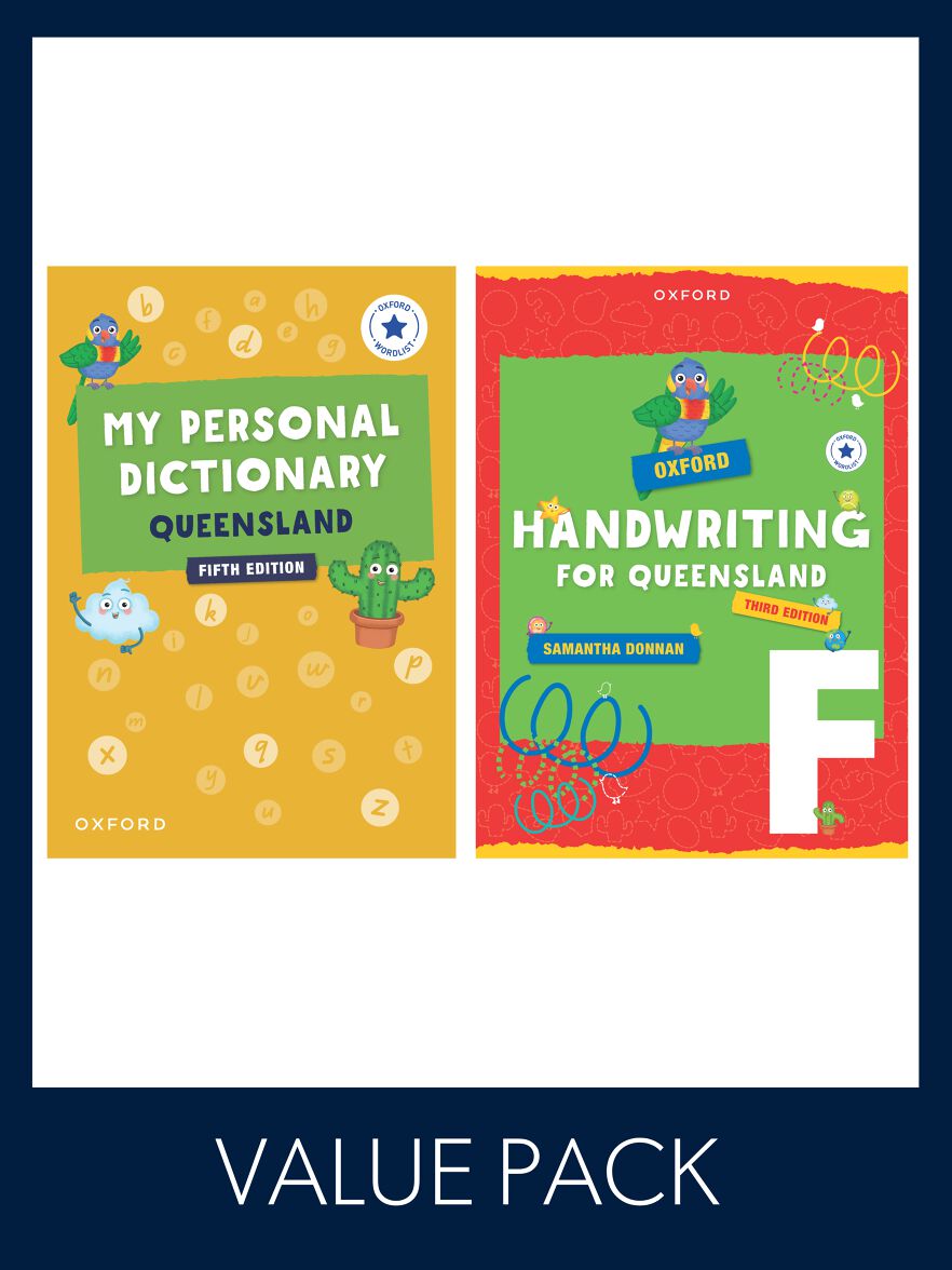 Oxford Handwriting Value Pack QLD Year F