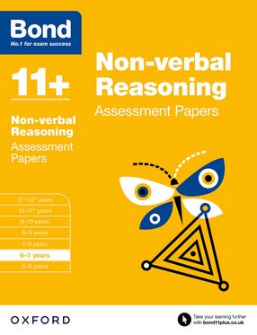 Picture of Bond 11 Nonverbal Reasoning Assessment Papers 6 to 7